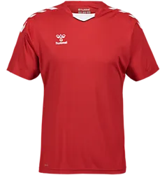 Core Xk Poly Jsy Ss - True Red Standard Small1x1