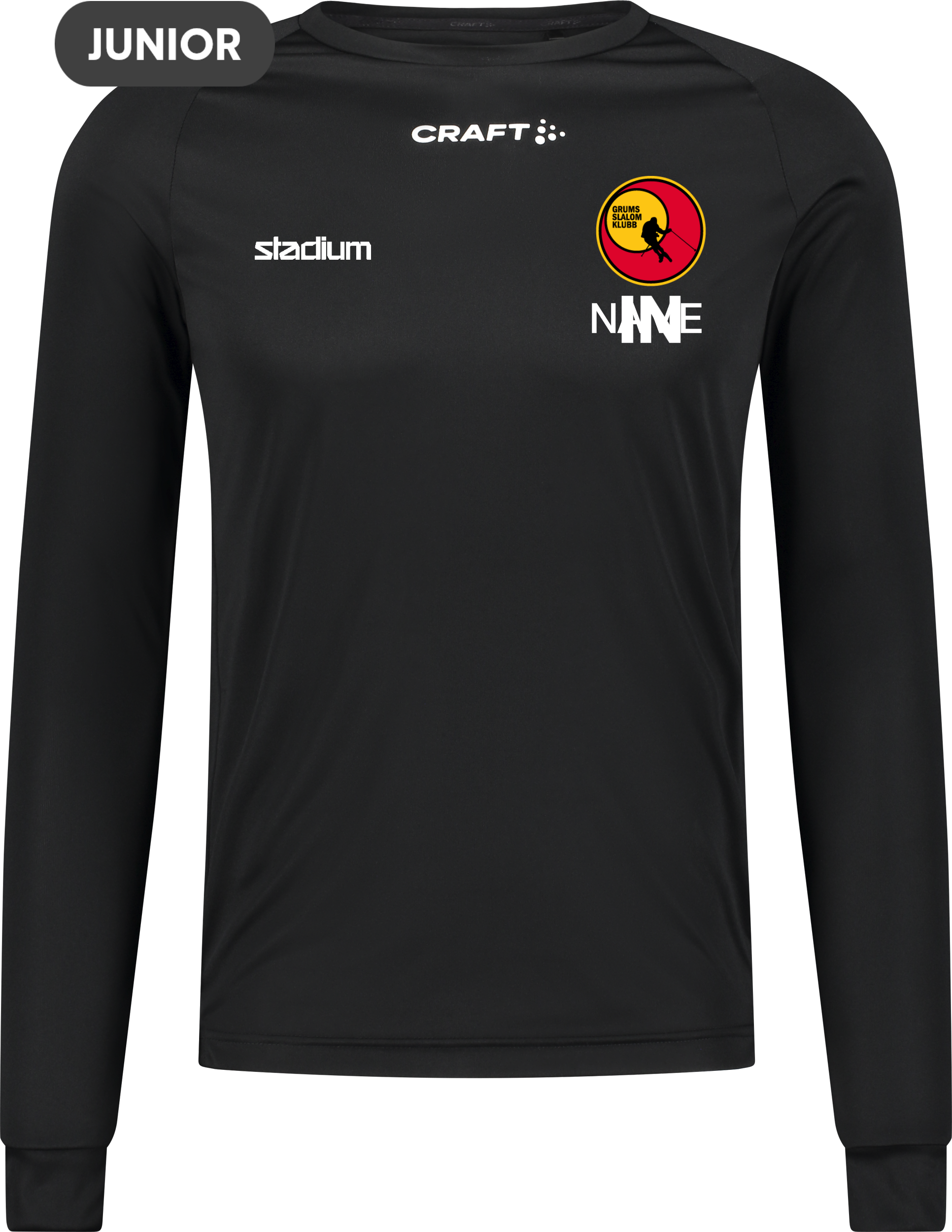 
CRAFT, 
Rush 2.0 Ls Tee Jr, 
Detail 1
