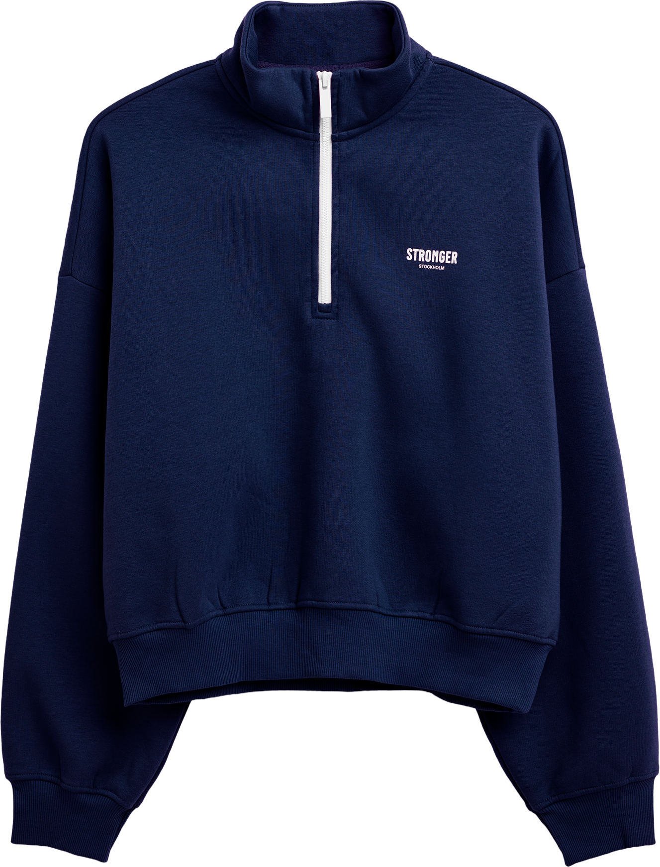 STRONGER, W Half-Zip Sweatshirt