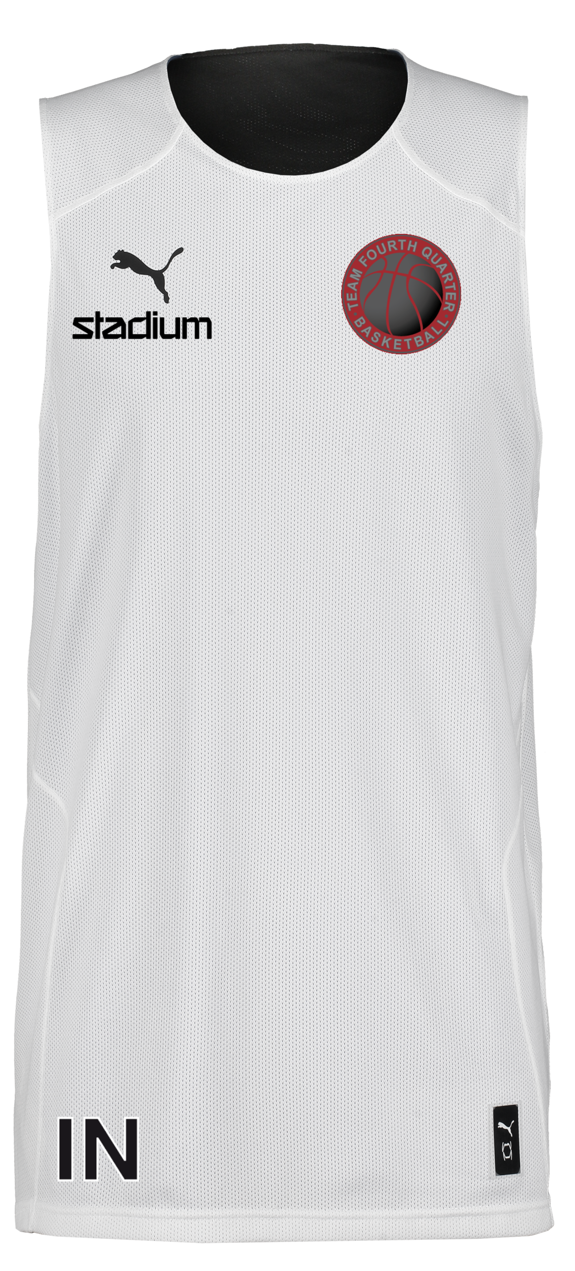 PUMA, Hoops Team Reverse Practice Jersey