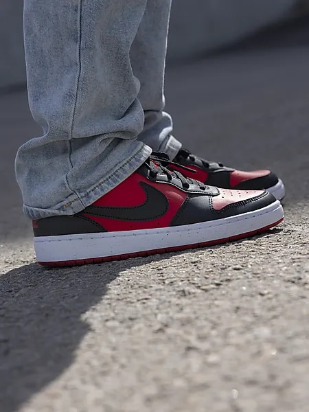 387292107102 NIKE J Court Borough Low Rec Gs 387292107102 NIKE J Court Borough Low Rec Gs Model01 Detail