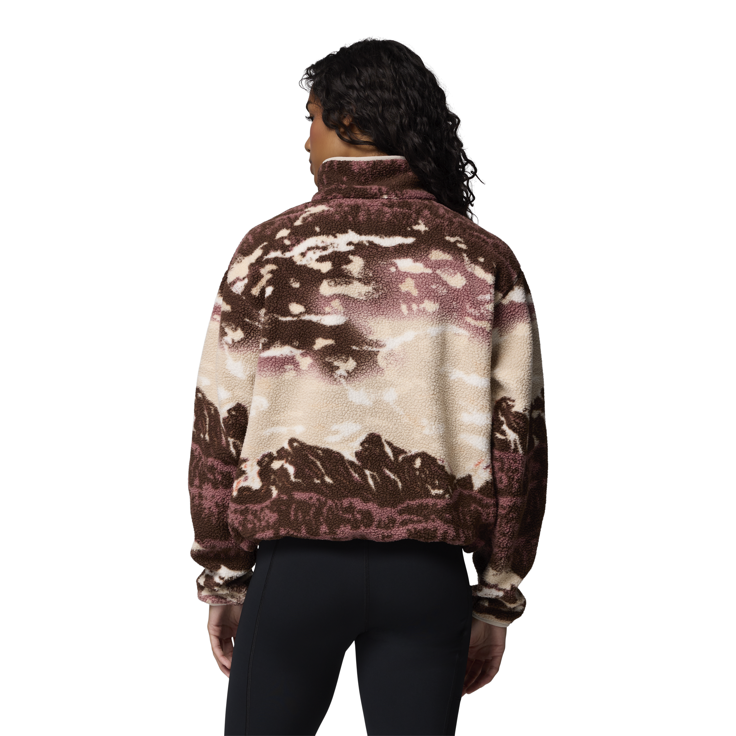 COLUMBIA, W Helvetia&trade; Ii Printed Cropped Half Snap