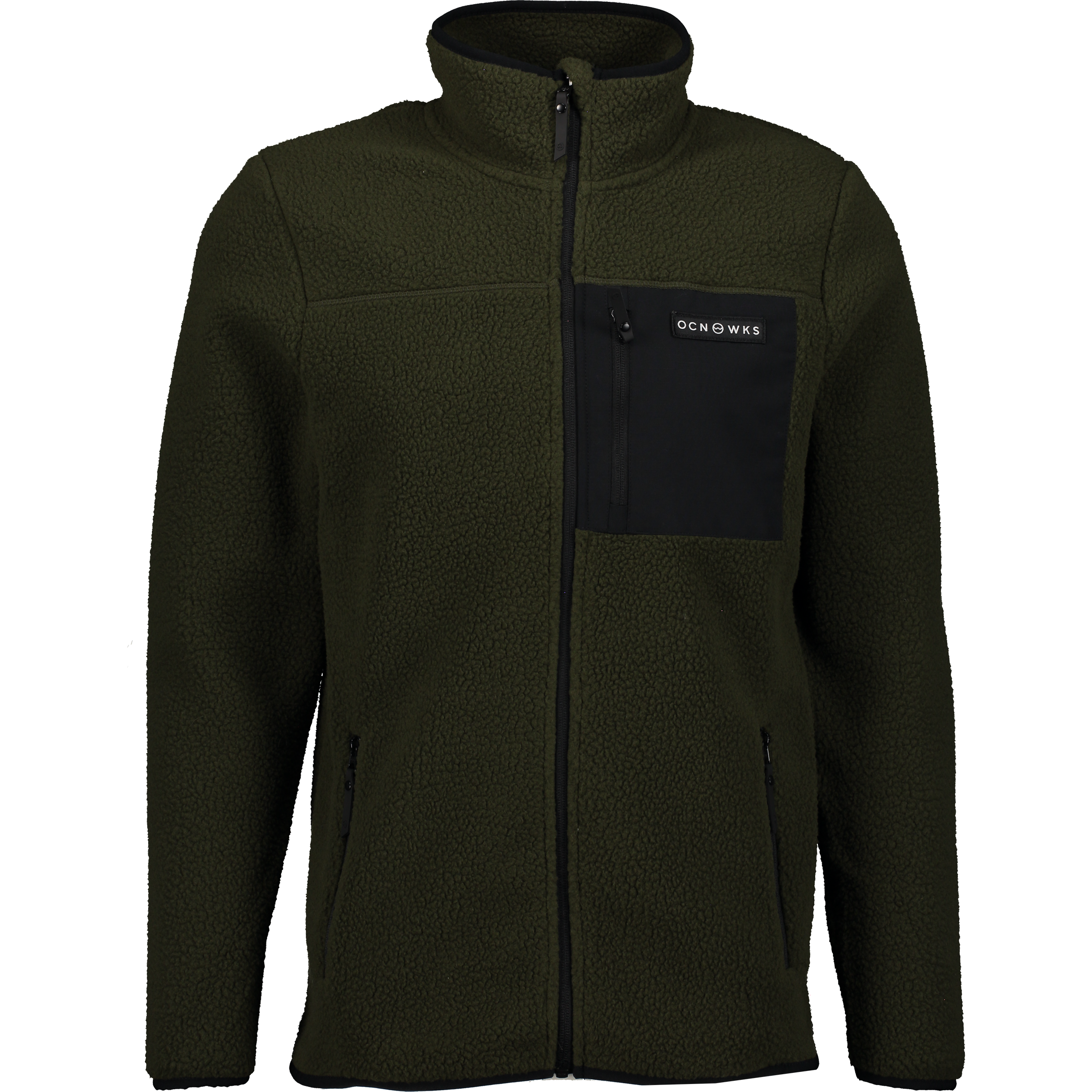 
OCEAN WORKS, 
Pile  Zip Jacket M, 
Detail 1
