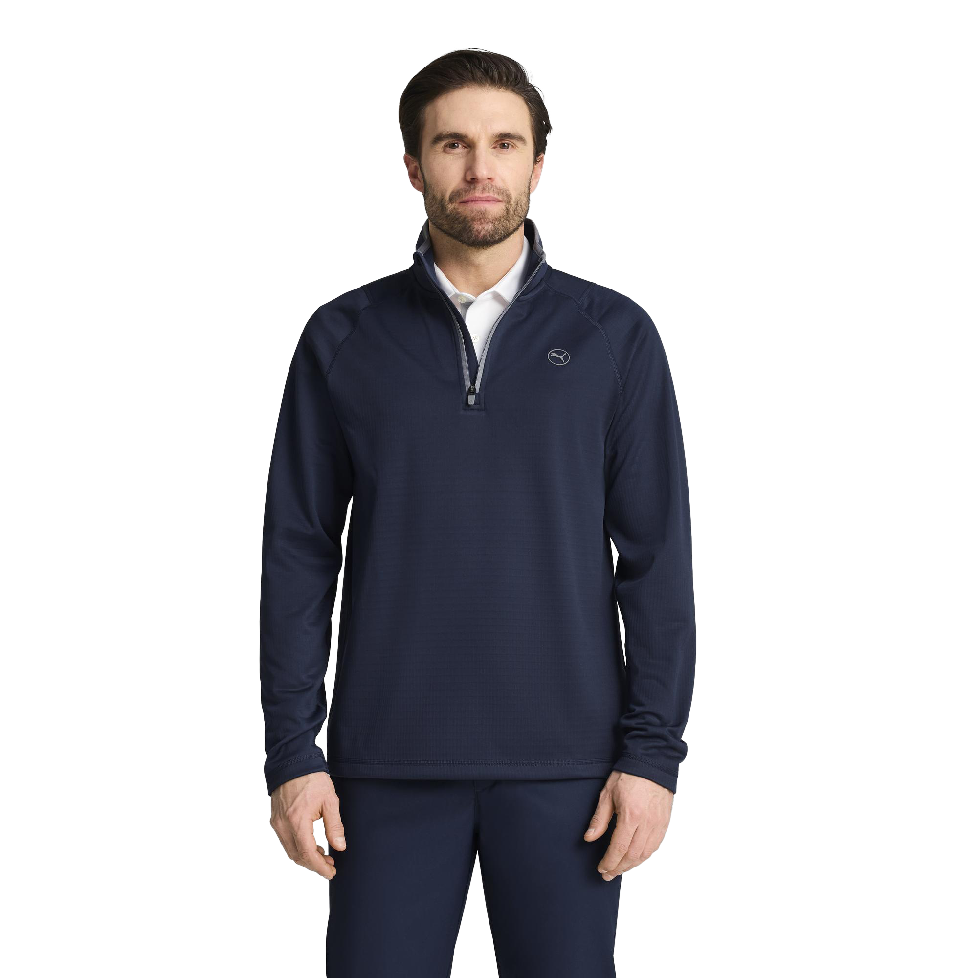 
PUMA, 
Waffle Fleece 1/4 Zip, 
Detail 1
