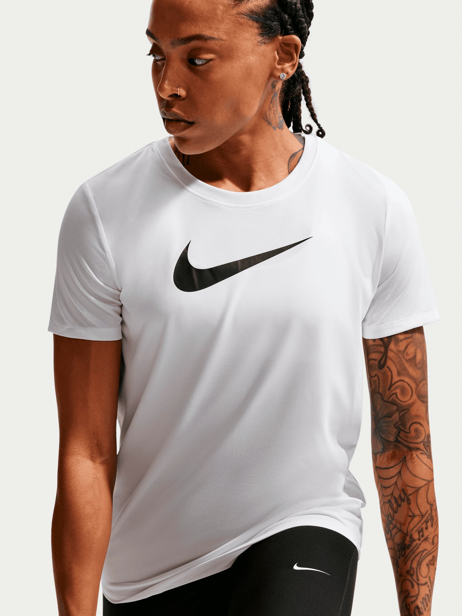 NIKE, NIKE WOMEN'S DRI-FIT GRAPHIC T-SHIRT
