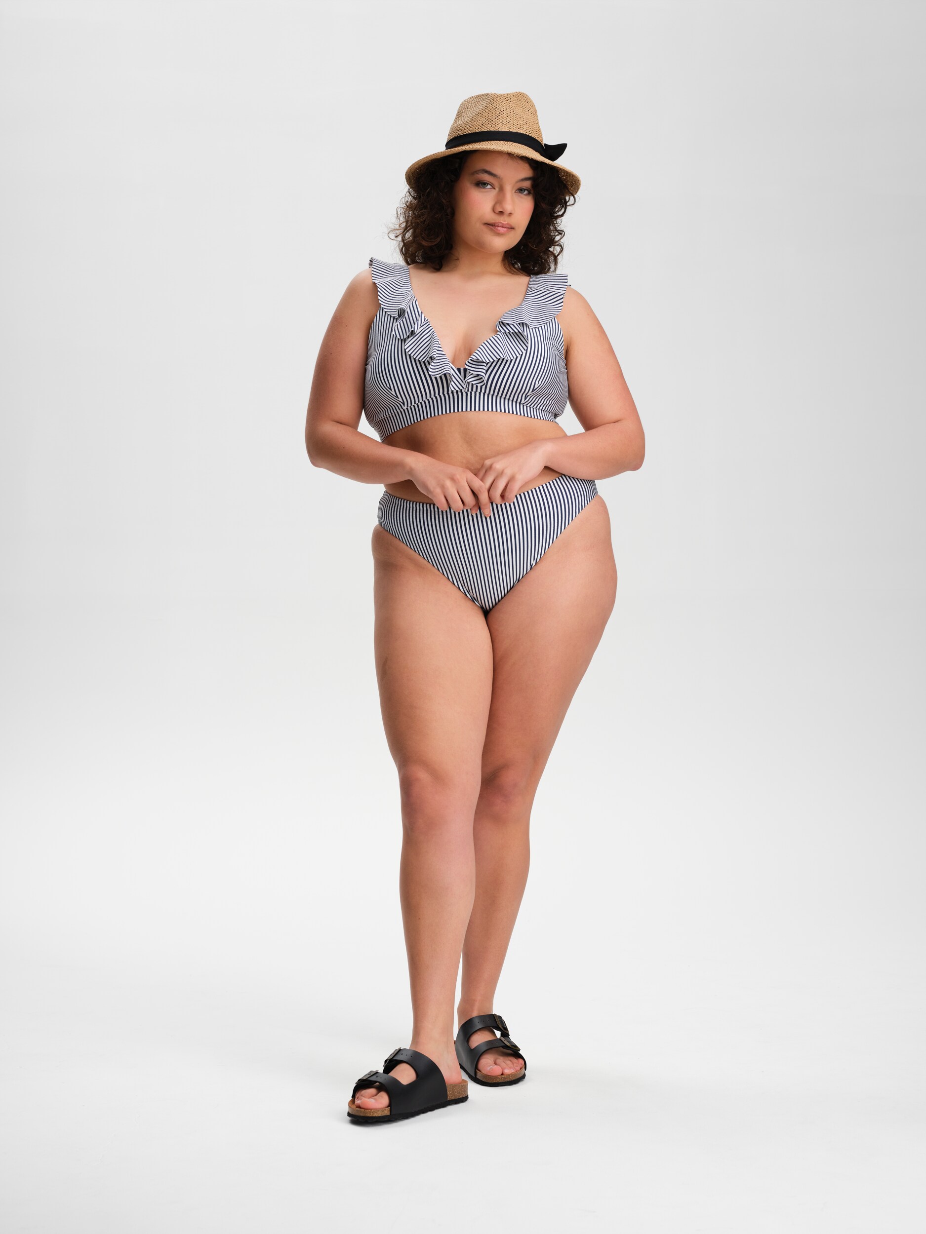 RACE MARINE, W Anthea Flounced Top