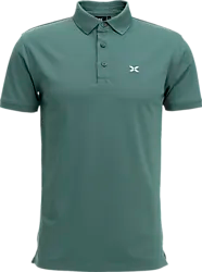 M FUNCTION BASE POLO SHIRT - DUSTY GREEN Standard Small1x1
