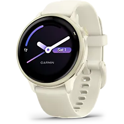 VIVOACTIVE 6 - BONE/LUNAR GOLD Standard Small1x1