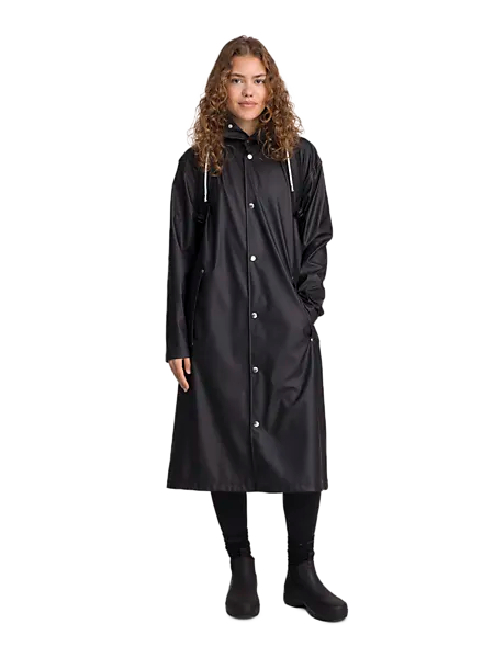 360203103101 EVEREST W Rain Coat Long 360203103101 EVEREST W Rain Coat Long Model01 Detail