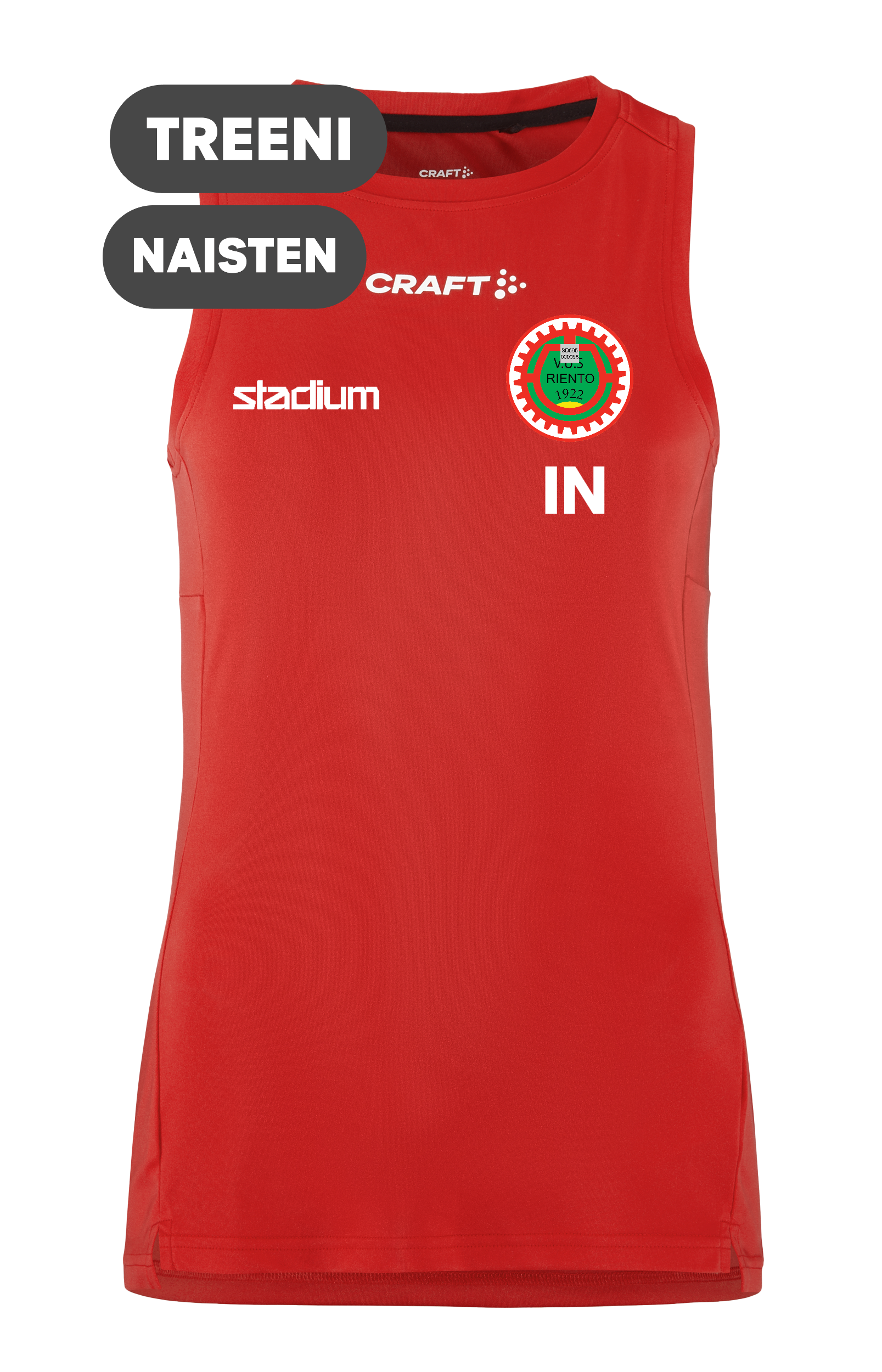 
CRAFT, 
Rush 2.0 Singlet W, 
Detail 1
