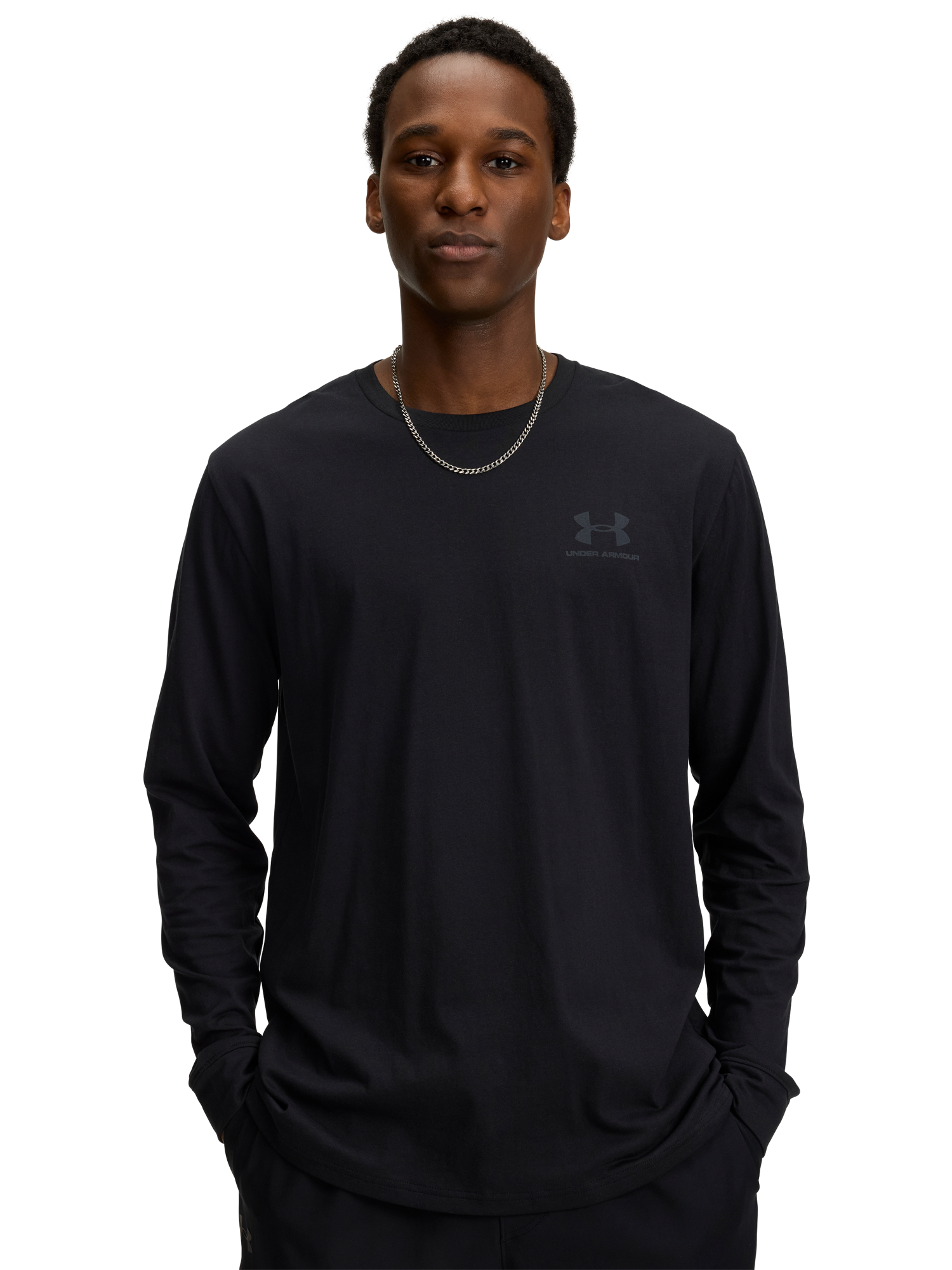 
UNDER ARMOUR, 
M UA SPORTSTYLE LEFT CHEST LS, 
Detail 1
