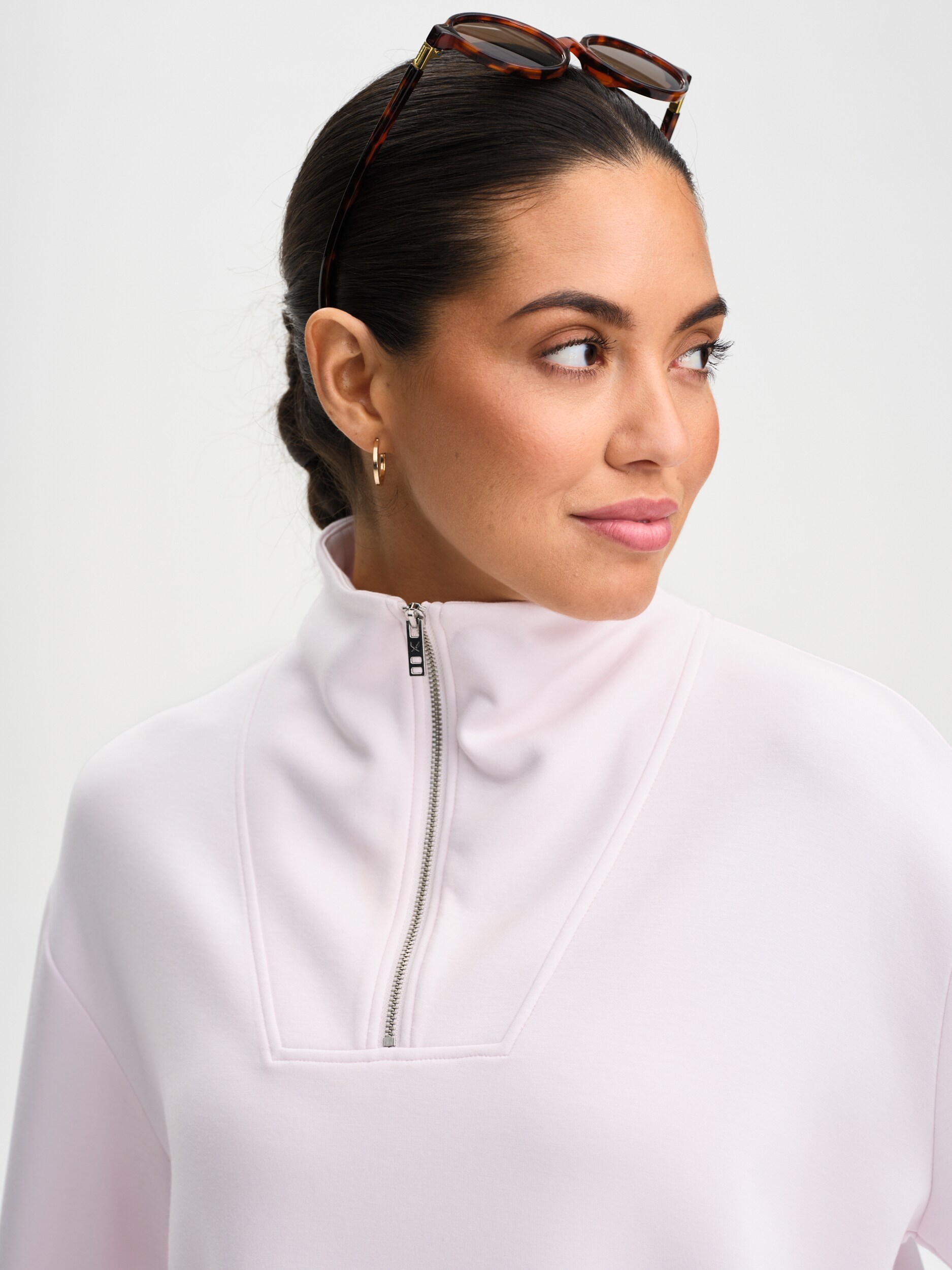 SOC, W SOFT HALF ZIP