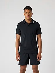 BORG GOLF POLO SHIRT - BLACK BEAUTY Model01 Small1x1