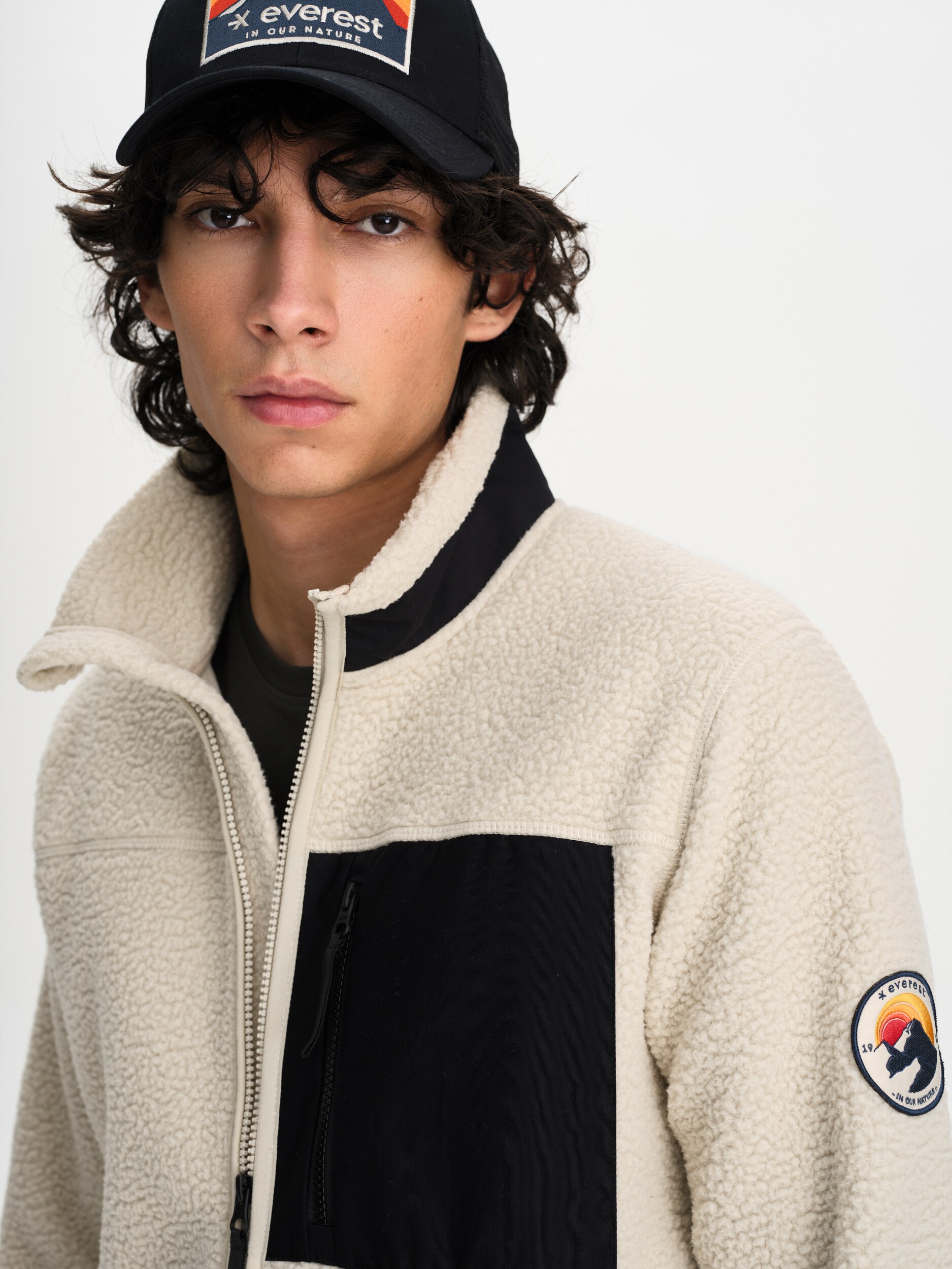 EVEREST, M Pile Shirt Retro