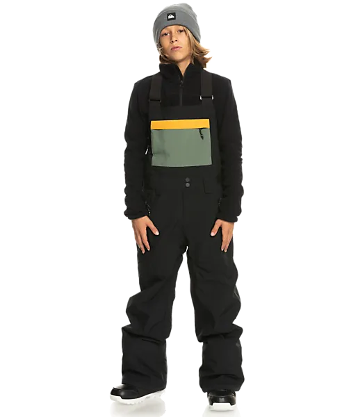 384634102105 QUIKSILVER J Mash Up Youth Bib 384634102105 QUIKSILVER J Mash Up Youth Bib Model01 Detail