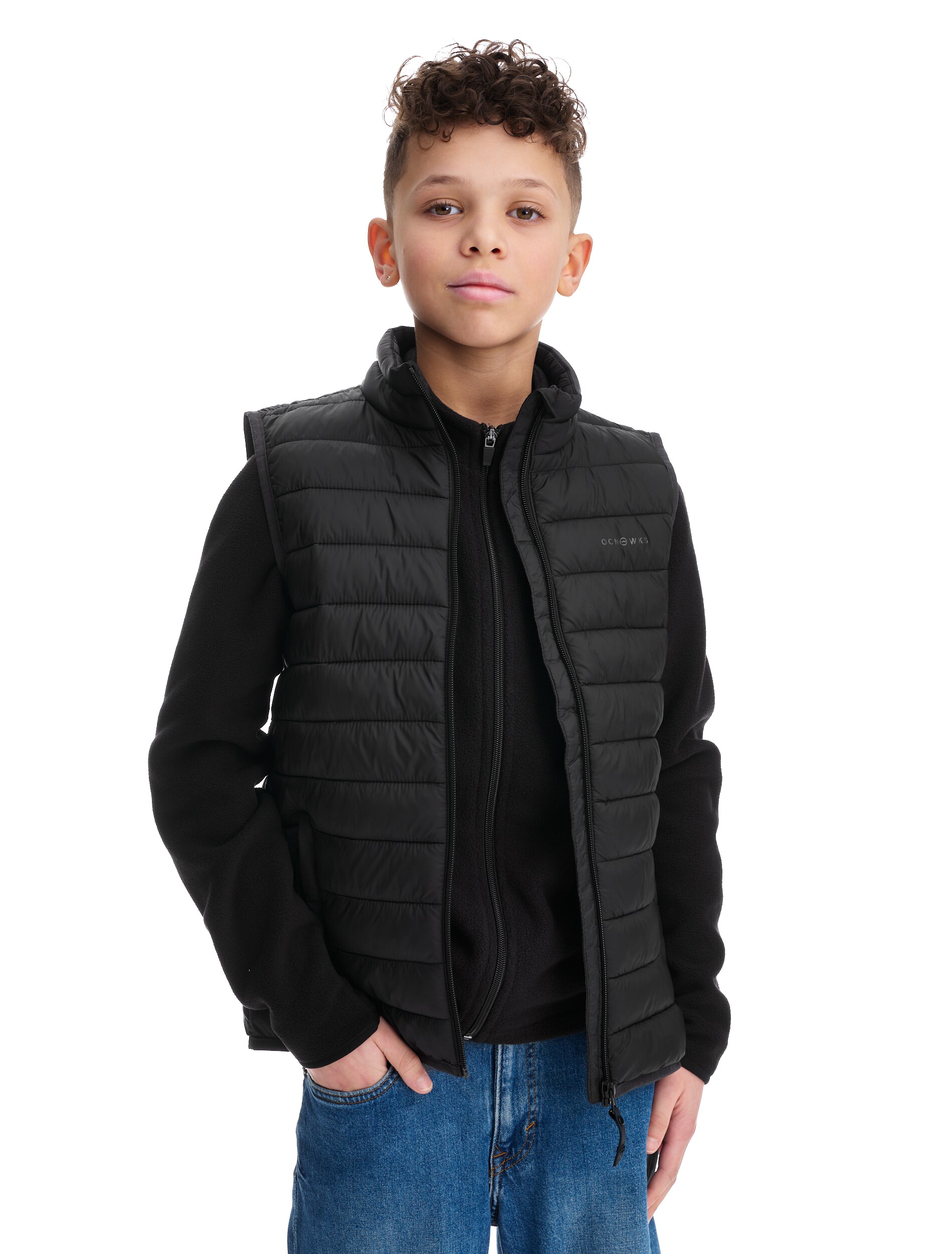 
OCEAN WORKS, 
Padded Vest Jr, 
Detail 1
