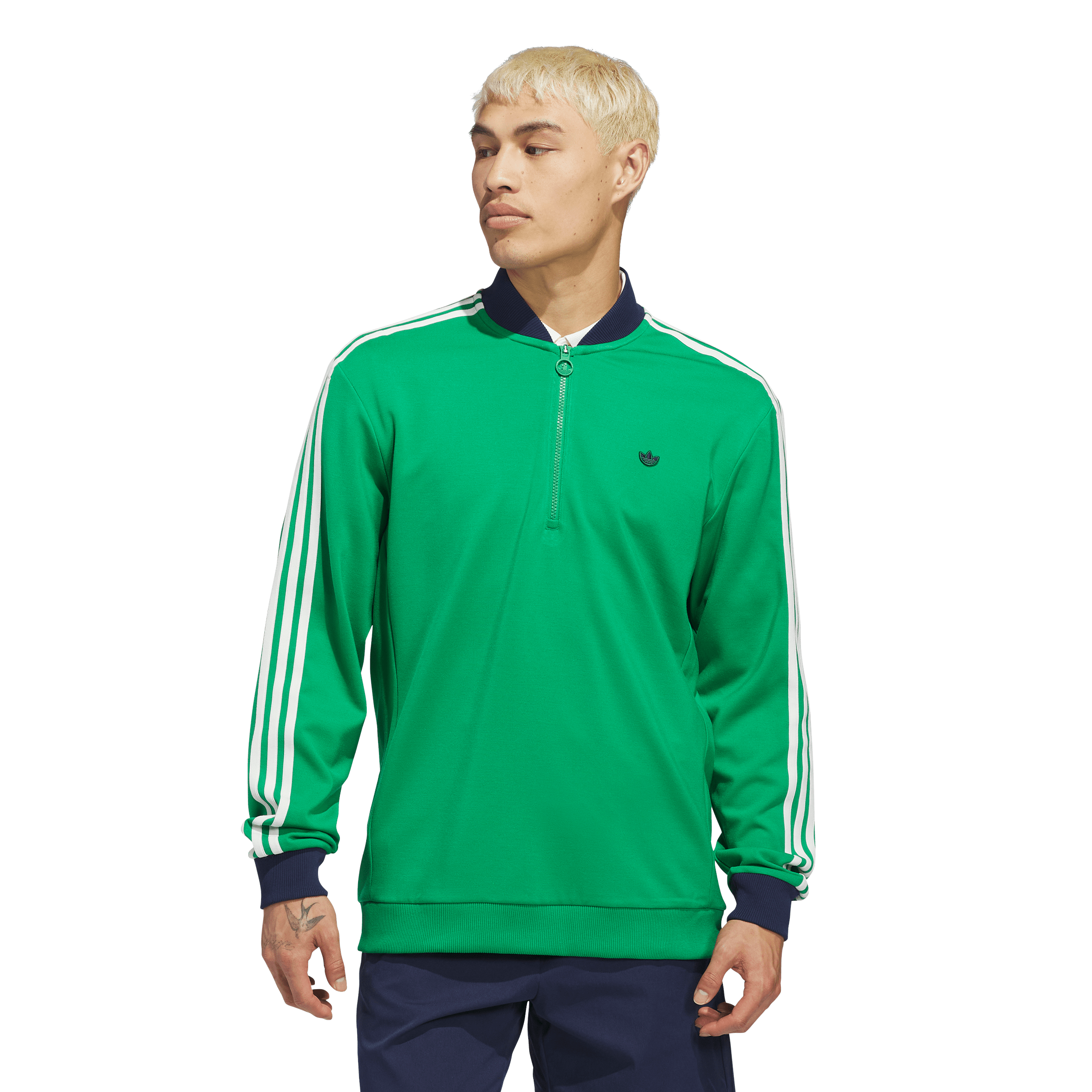 
ADIDAS ORIGINALS, 
M F 3 STR 1/4 ZIP, 
Detail 1
