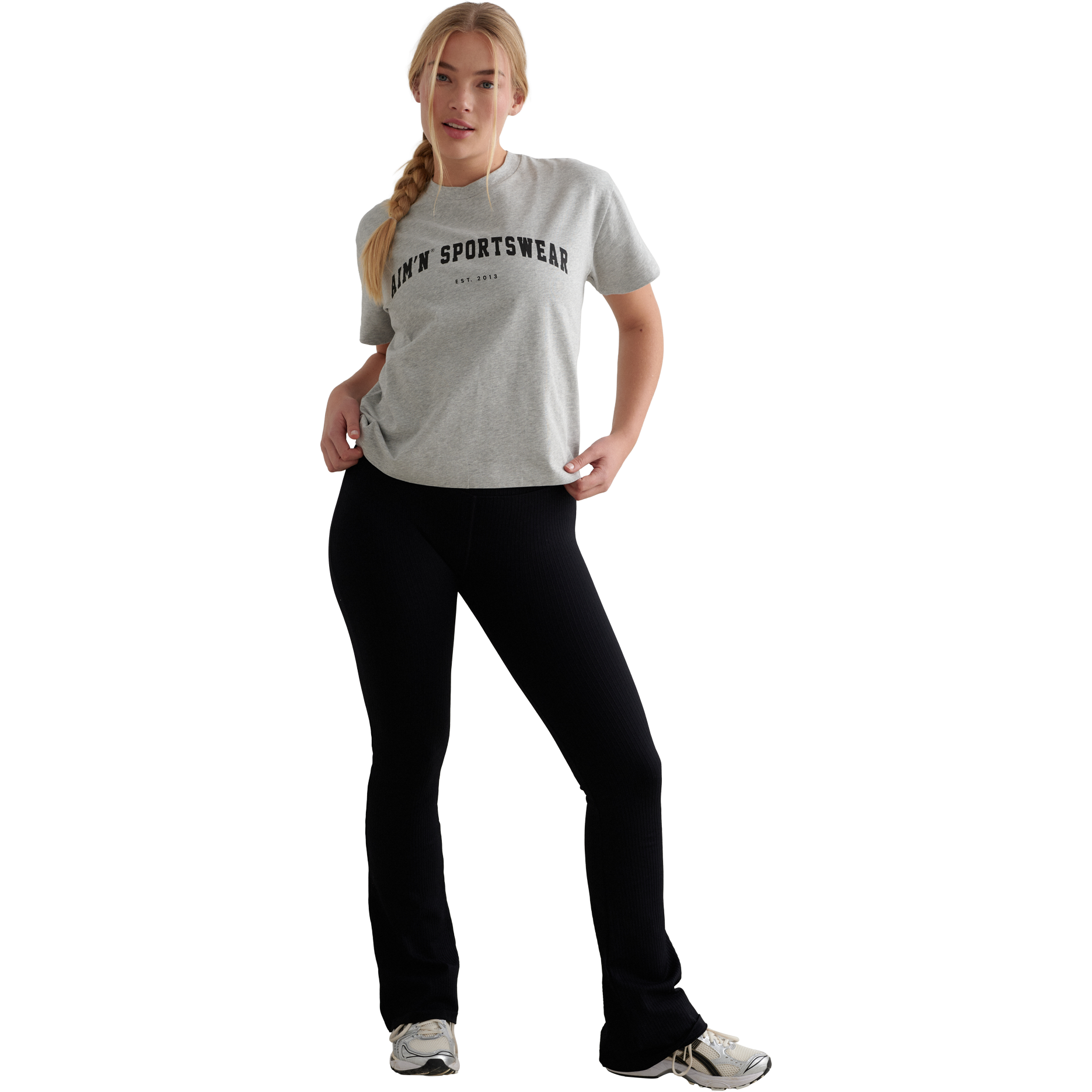 AIM&acute;N, W Varsity Boxy T-shirt