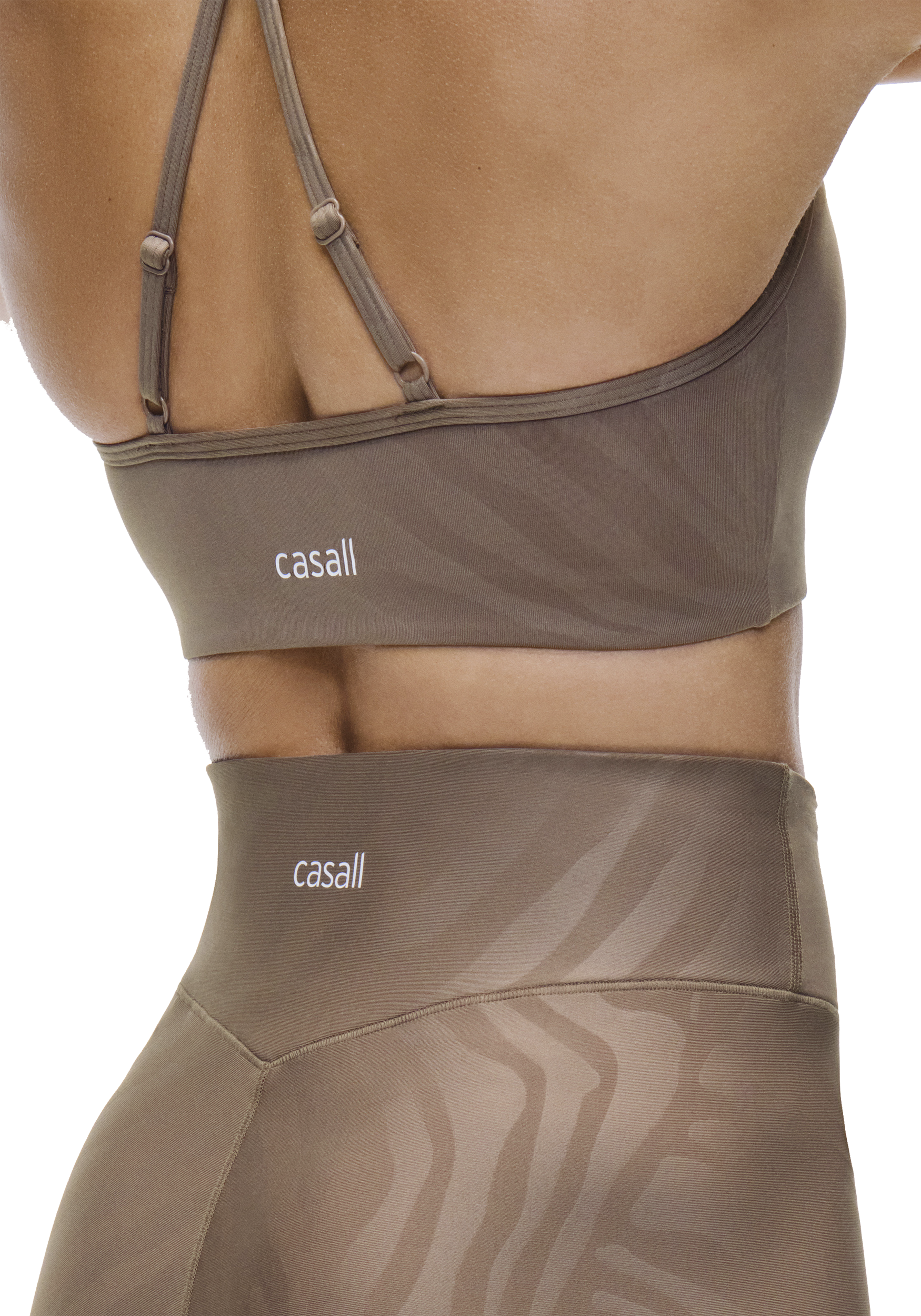 CASALL, Sleek Strappy Sports Bra Printed