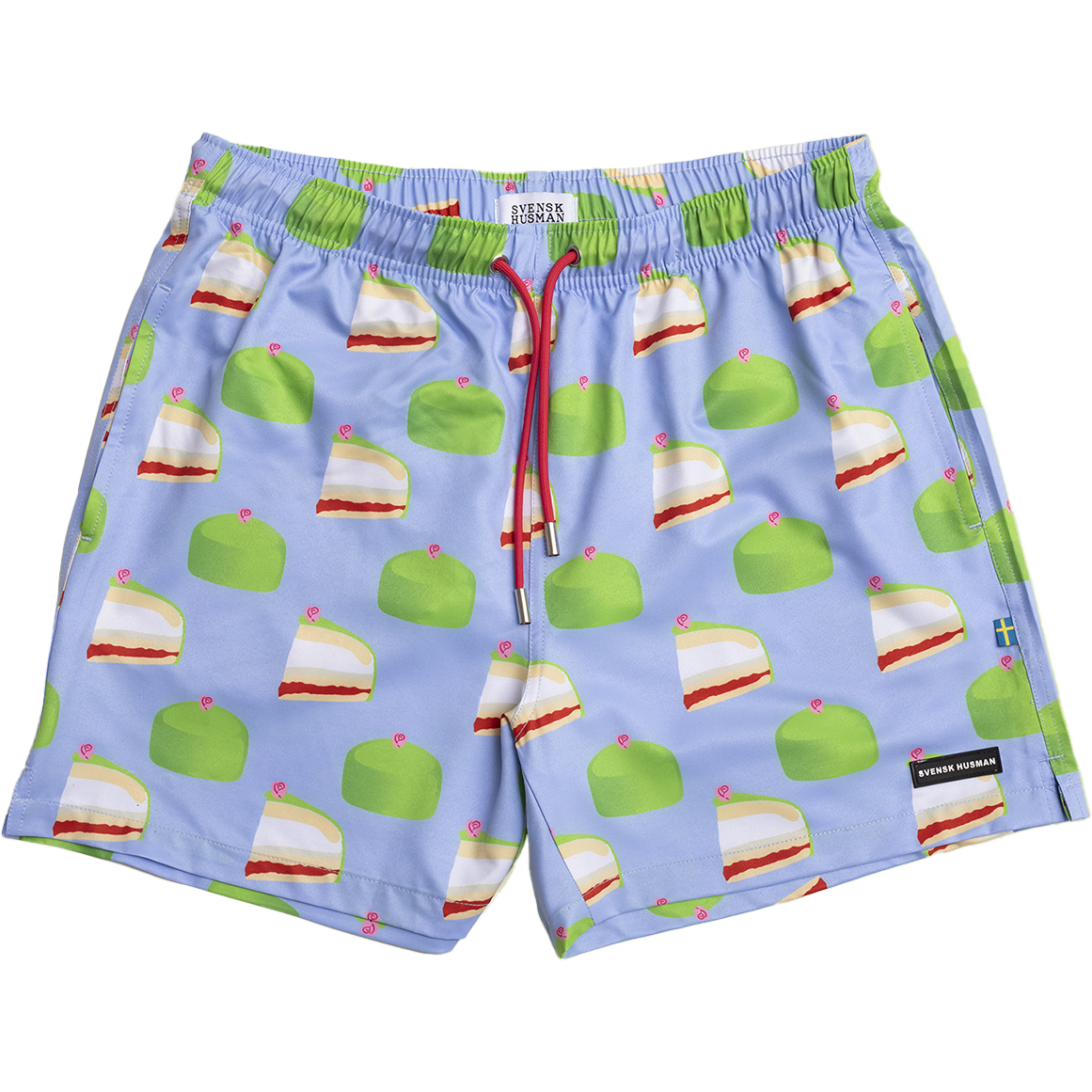 
SVENSK HUSMAN, 
PRINTED BEACH SHORTS M, 
Detail 1
