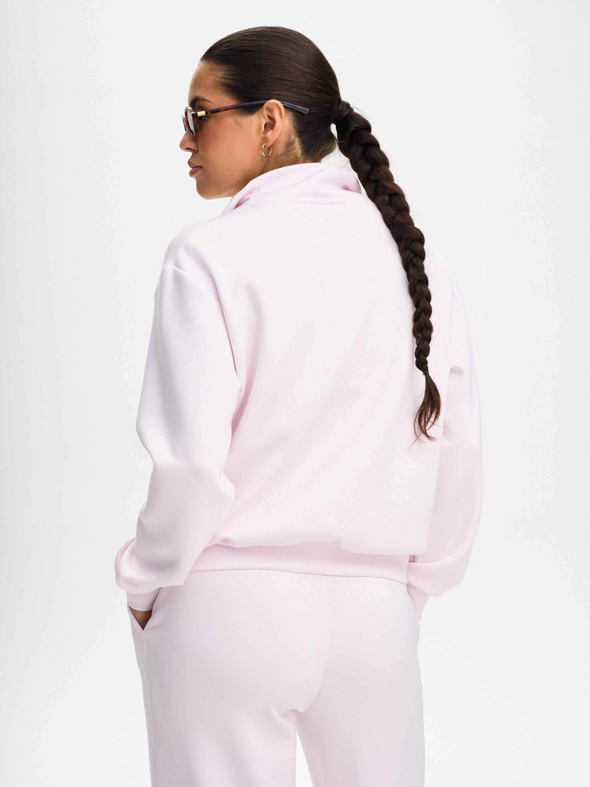 SOC, W SOFT HALF ZIP