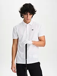 M FUNCTION BASE POLO SHIRT - WHITE Model01 Small1x1