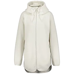 Pile Long Hood, Pitkä Fleecetakki, Naisten - Off White Standard Small1x1