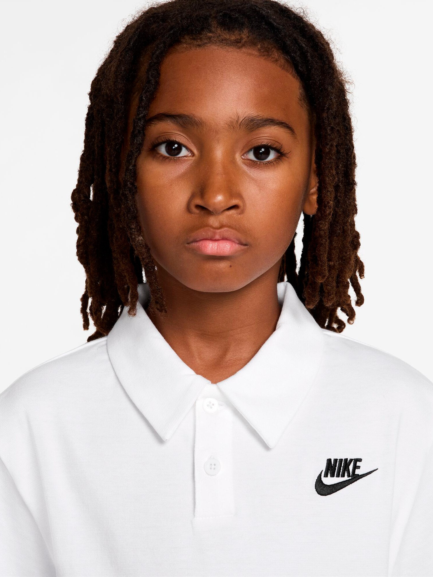 NIKE, J NSW CLUB KNIT SS POLO LBR