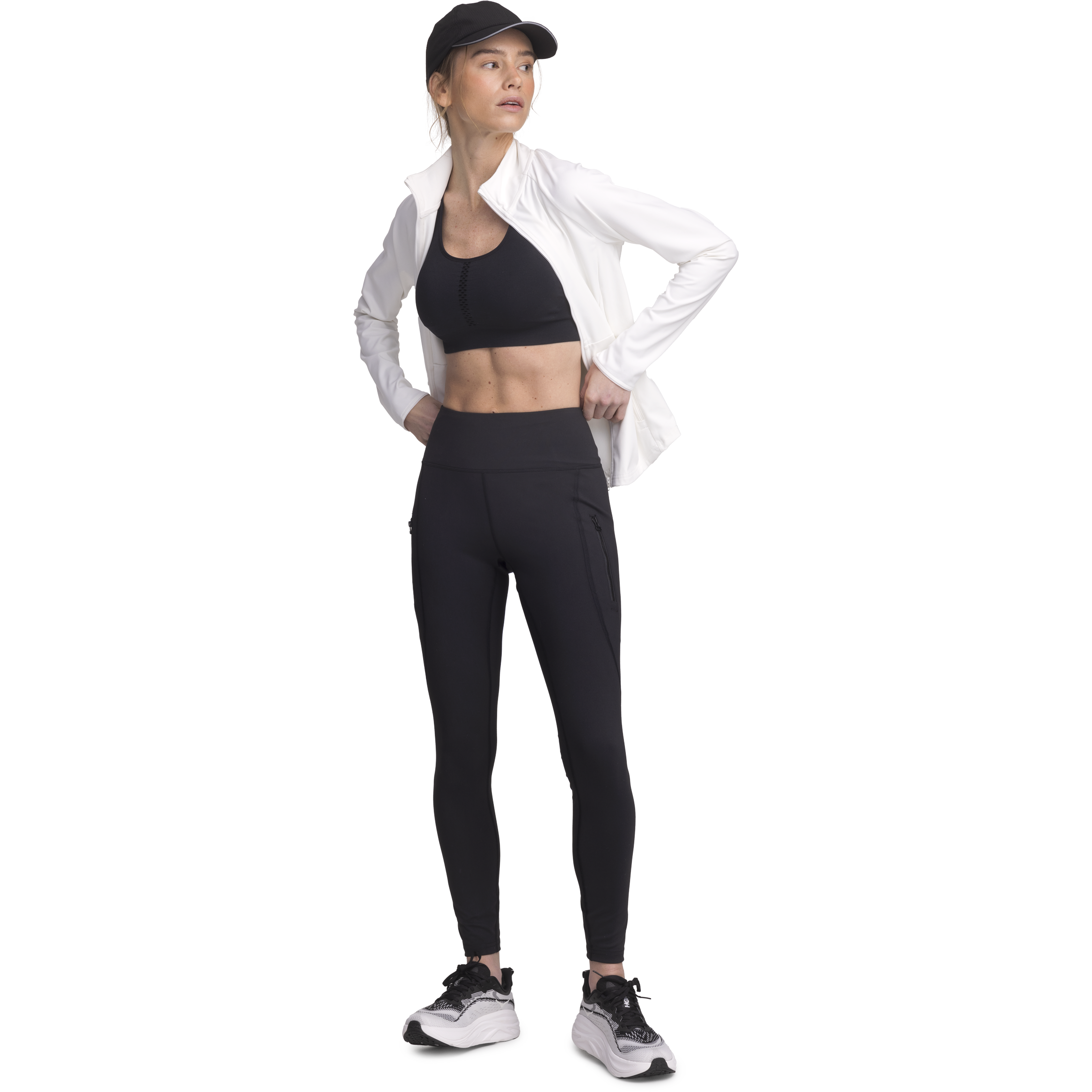 SOC, W Run Soft Zip Tights
