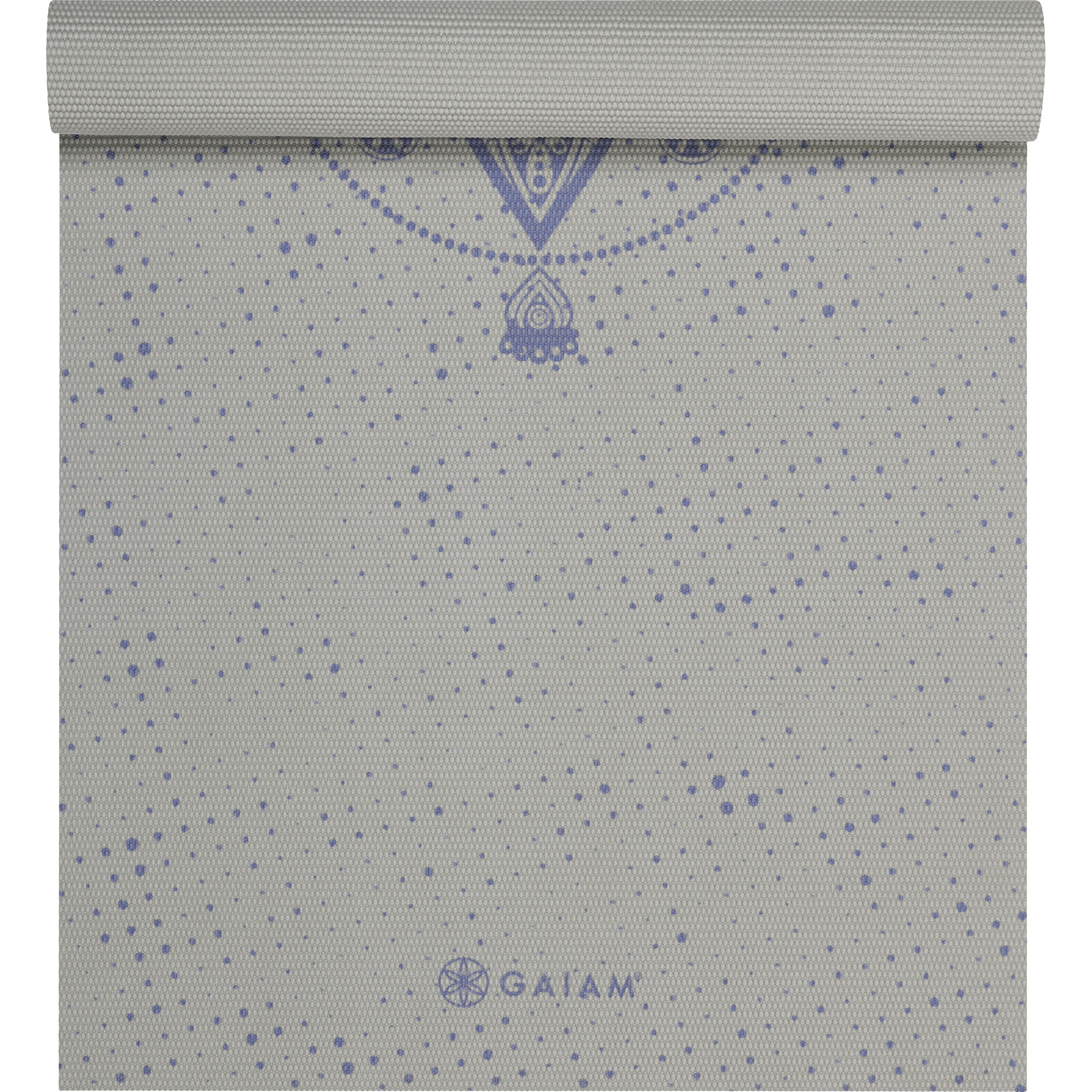 GAIAM, Printed Yoga Mat Dove Blue Celestial 5Mm