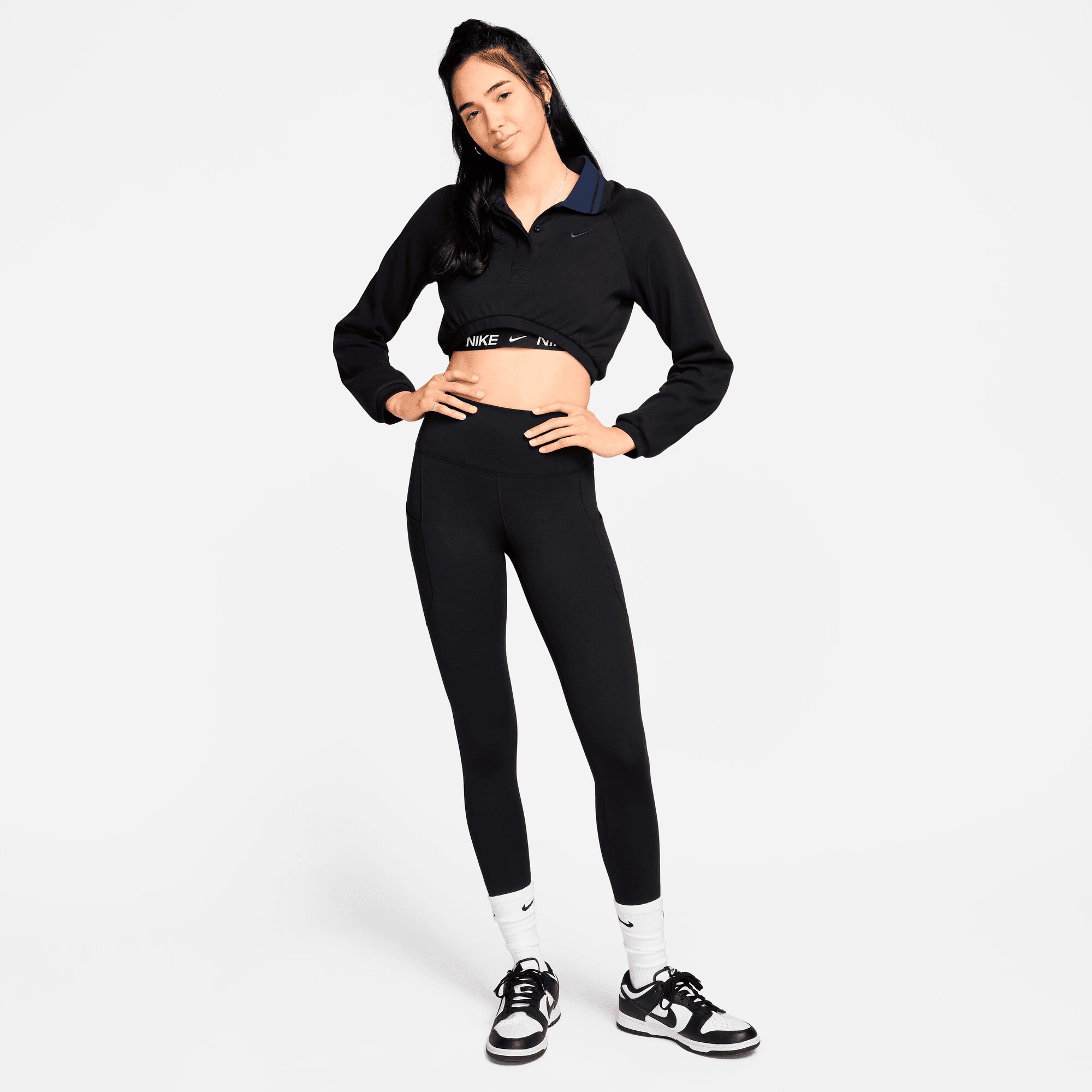 NIKE, Nike One Women'S High-Waisted 7/8 L
