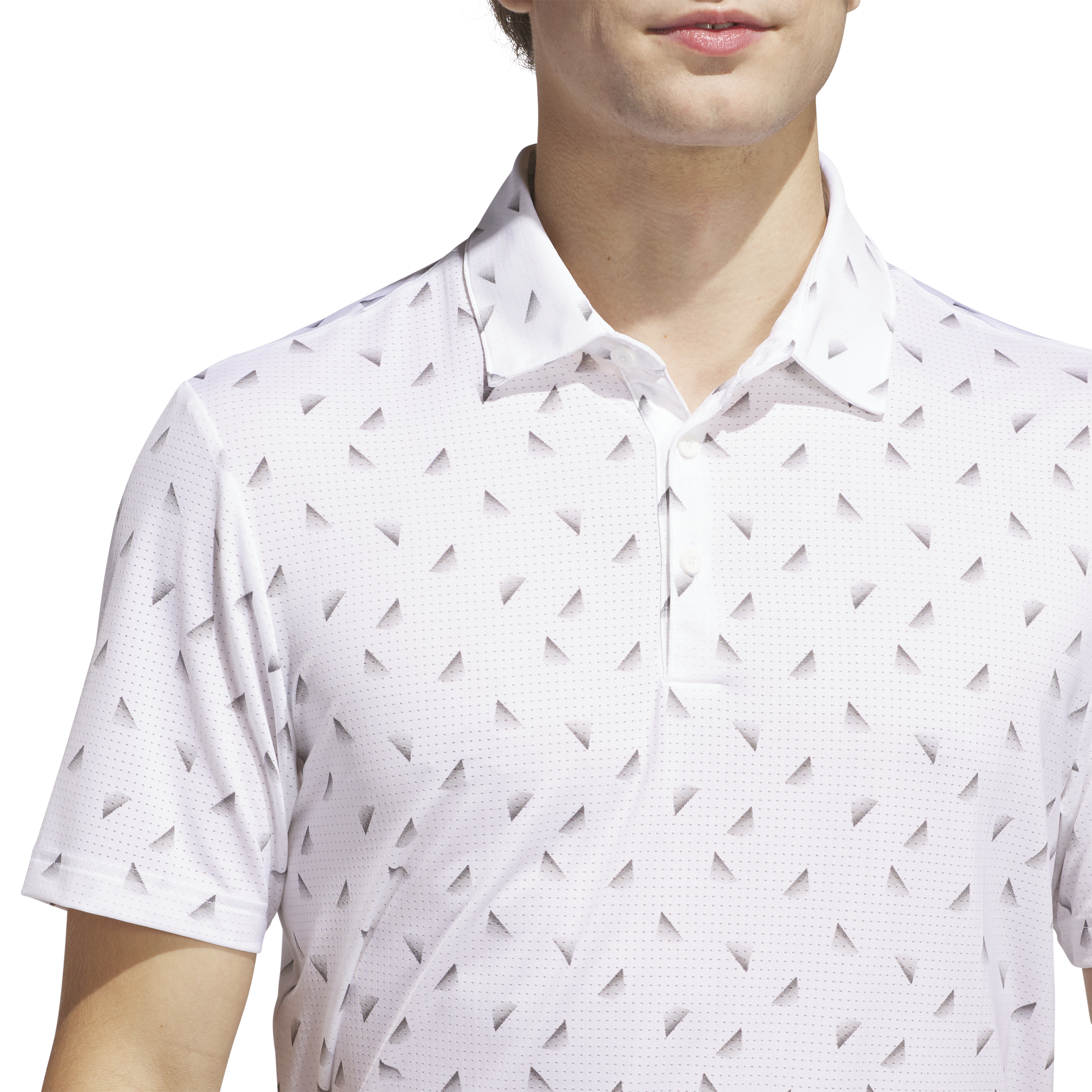 ADIDAS, M Ult Print Mesh Polo