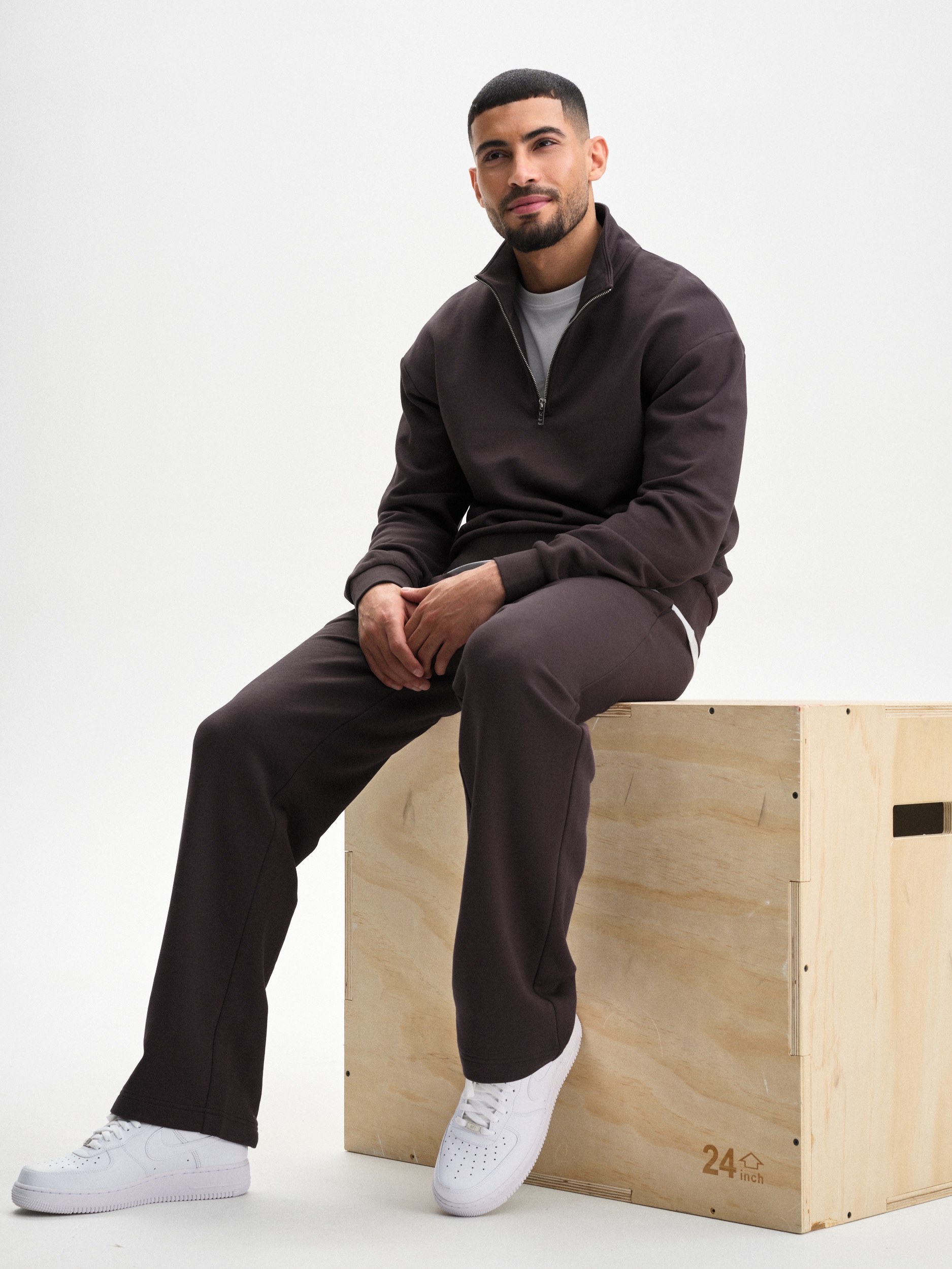 SOC, M CORE HALF ZIP