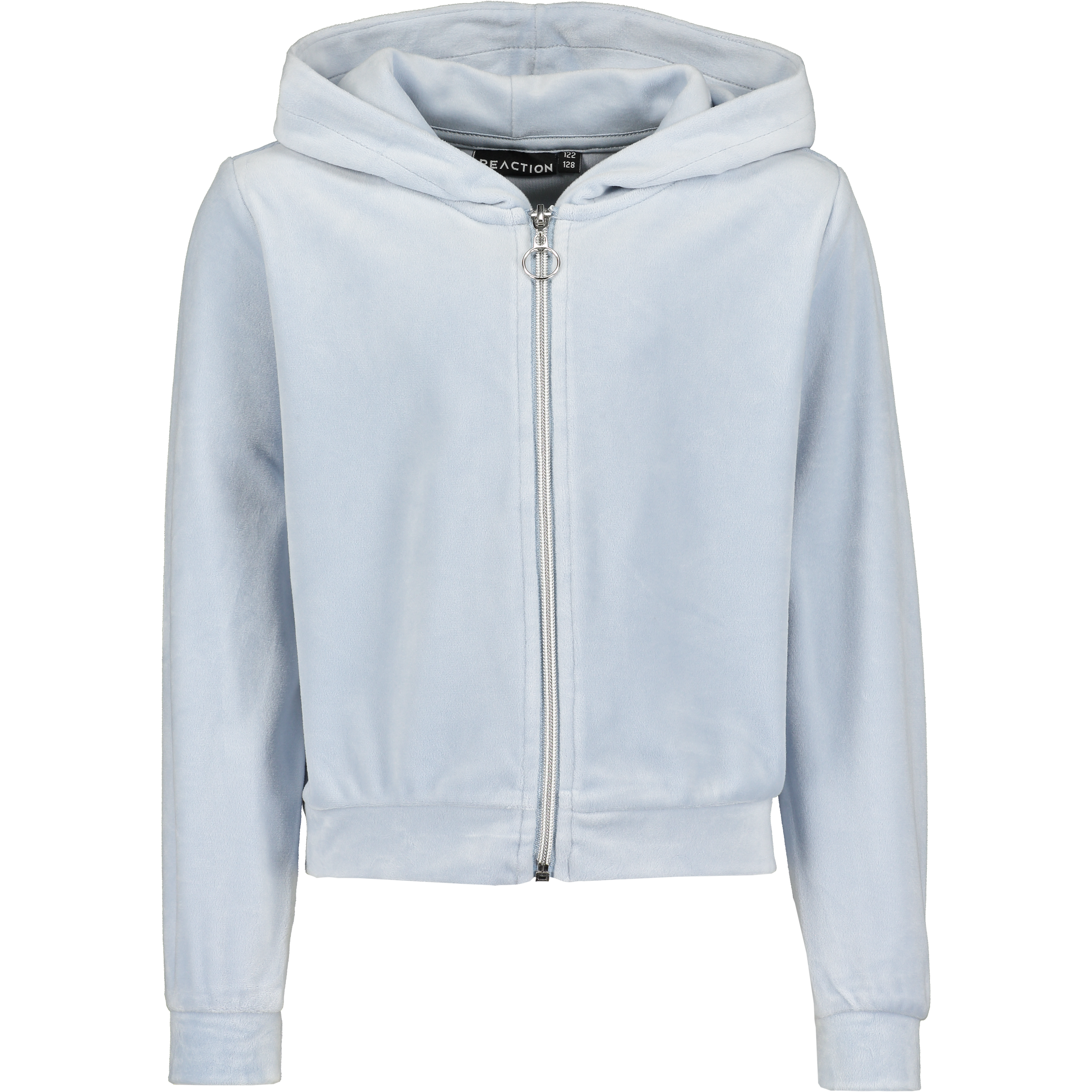 
REACTION, 
Velour Full Zip Jr, 
Detail 1
