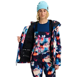 W RESERVE INSULATED JACKET - Floral Blur Model01 Small1x1
