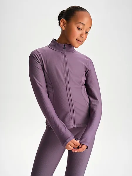 405490102101 SOC J Rib Active Longsleeve 405490102101 SOC J Rib Active Longsleeve Model01 Detail