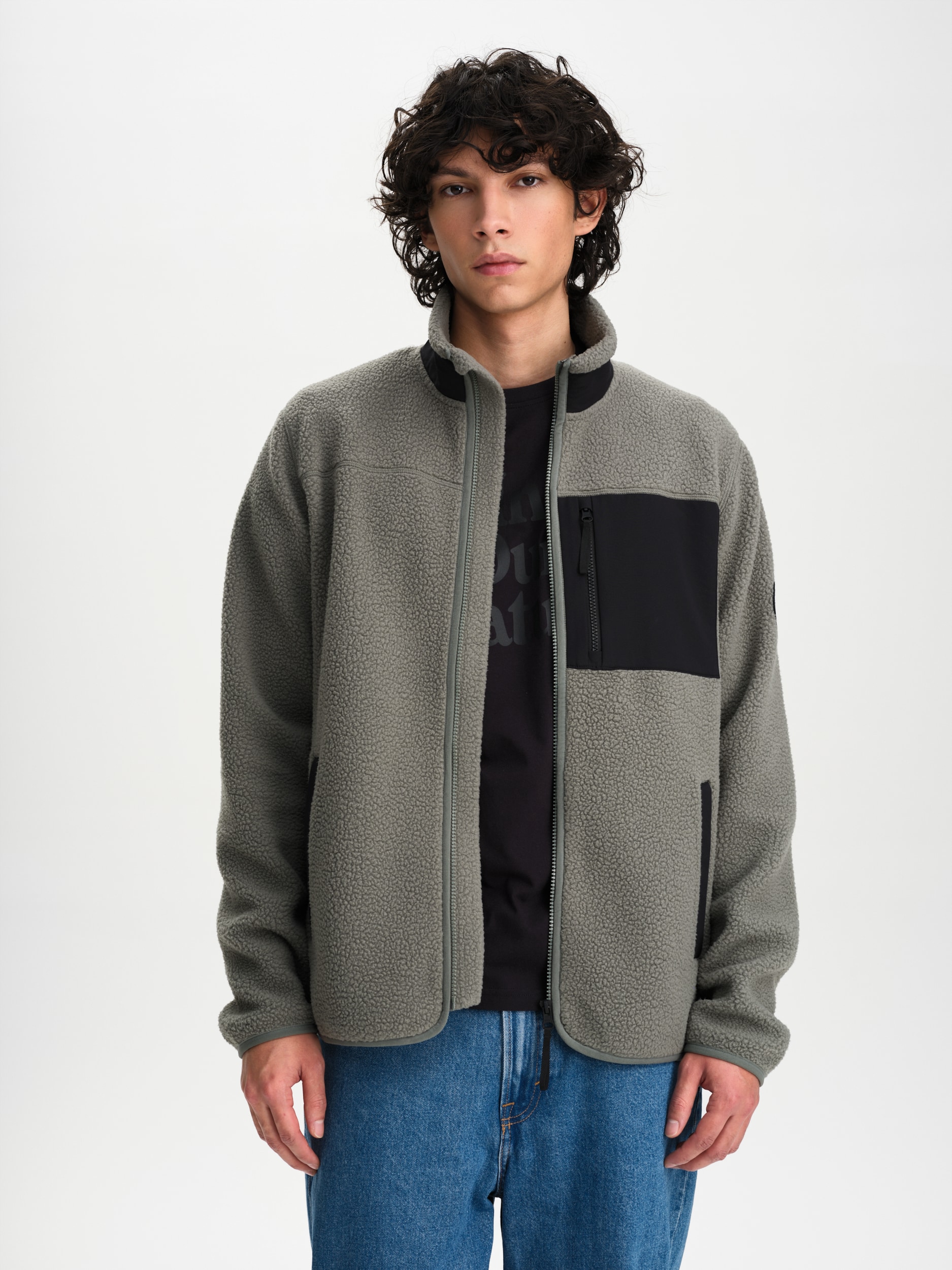 EVEREST, M Pile Shirt Retro