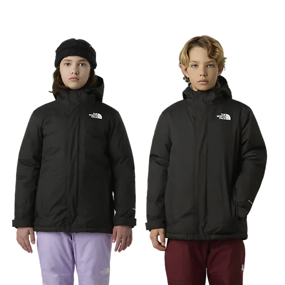406006102104 THE NORTH FACE  J Teen Snowquest Jacket 406006102104 THE NORTH FACE J Teen Snowquest Jacket  Model01 Detail