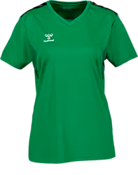 Authentic Pl Jersey Ss W - Jelly Bean Standard Small1x1