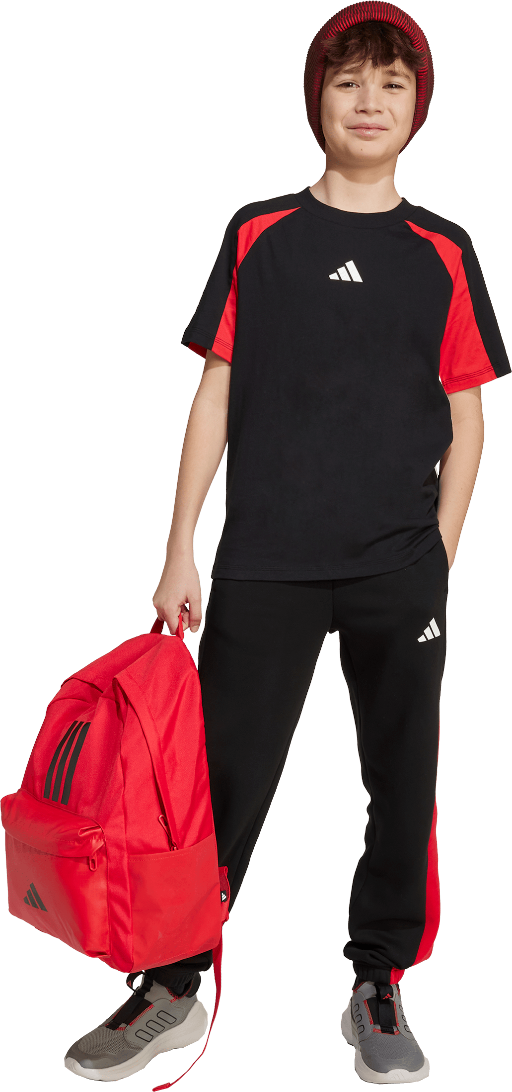 ADIDAS, J COLORBLOCK T-SHIRT