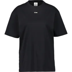 W Everyday Cotton T-Shirt Print - Black White Standard Small1x1