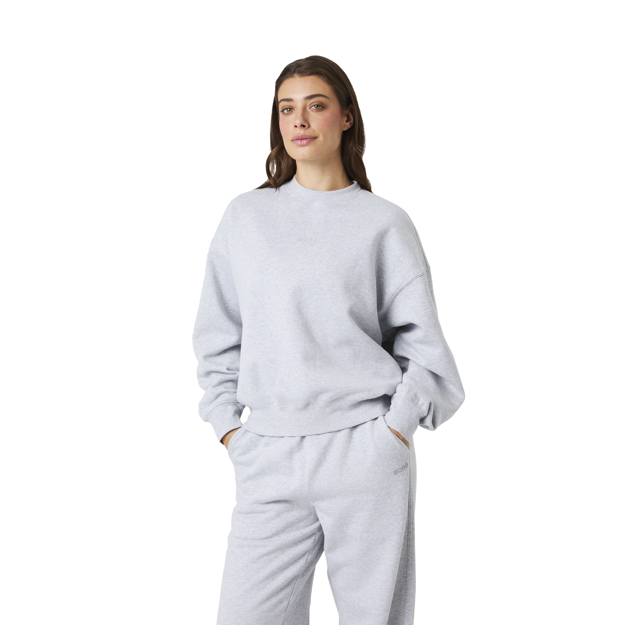 
BJ&Ouml;RN BORG, 
W Studio Oversized Sweatshirt, 
Detail 1
