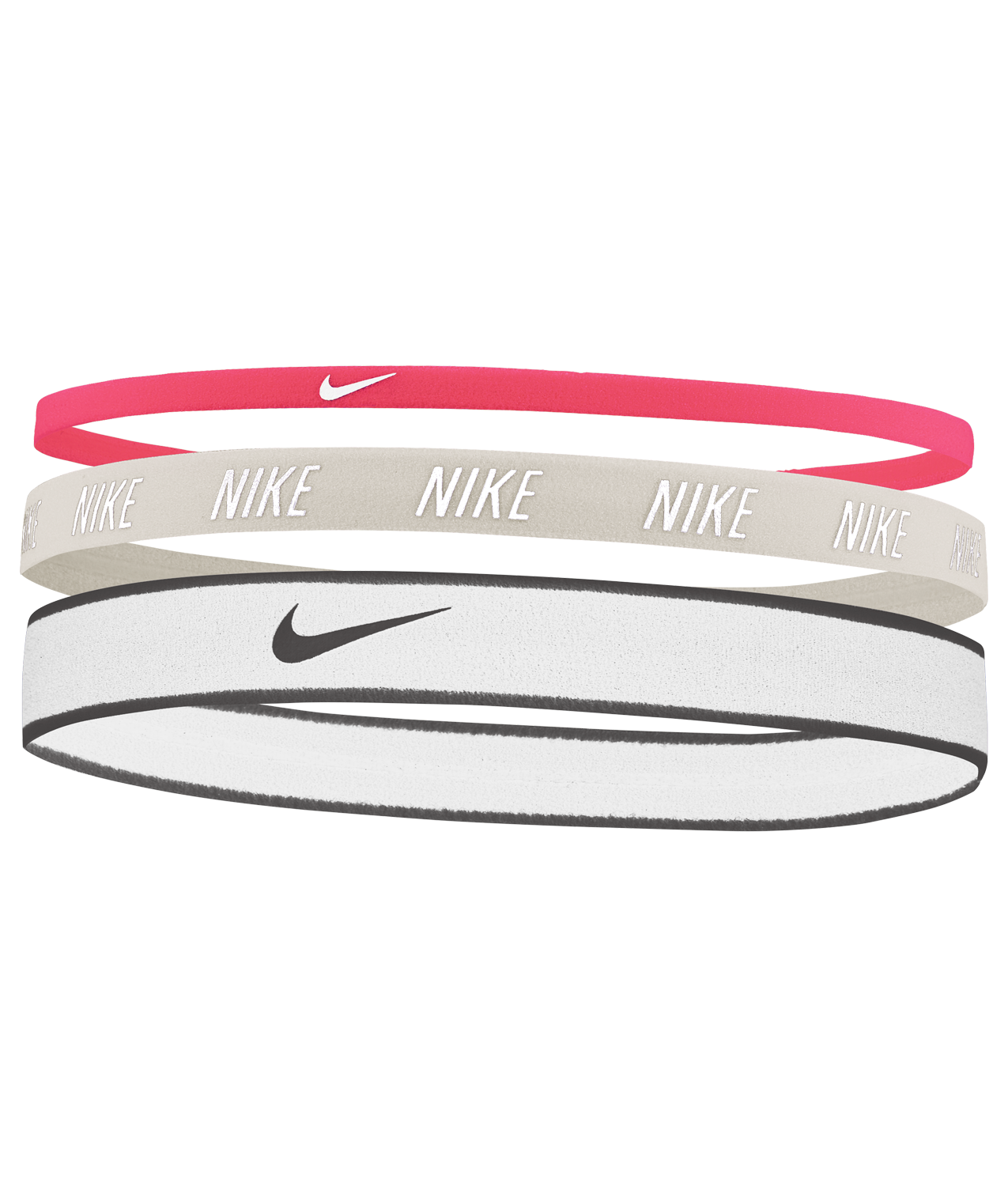 
NIKE, 
Nike Mixed Width Headbands 3Pk, 
Detail 1
