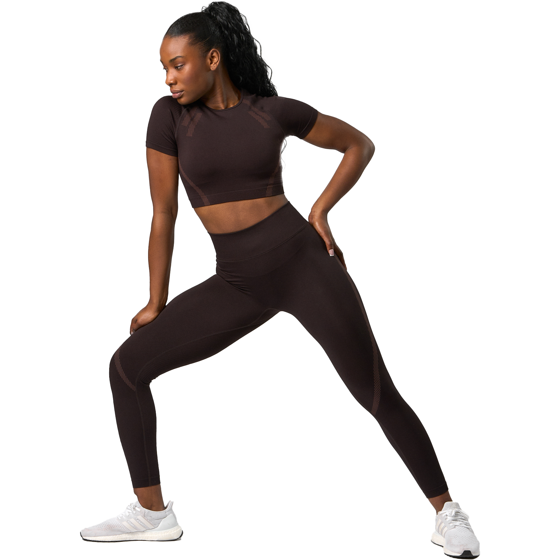 ICANIWILL, Impact Seamless Cropped T-Shirt W