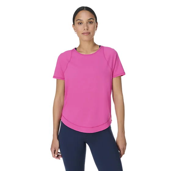 404134101101 SWEATY BETTY Breathe Easy T-Shirt 404134101101 SWEATY BETTY Breathe Easy T-Shirt Model01 Detail