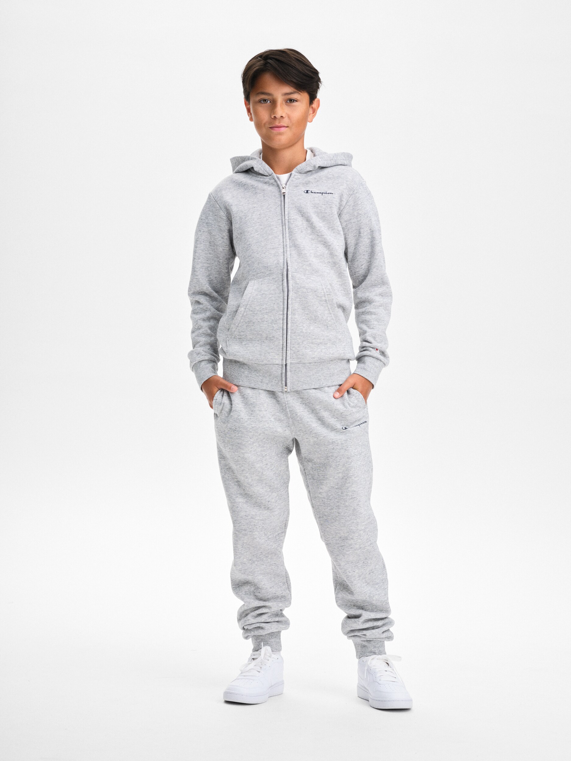 CHAMPION, J HOODED FULL ZIP SWEATSHIRT