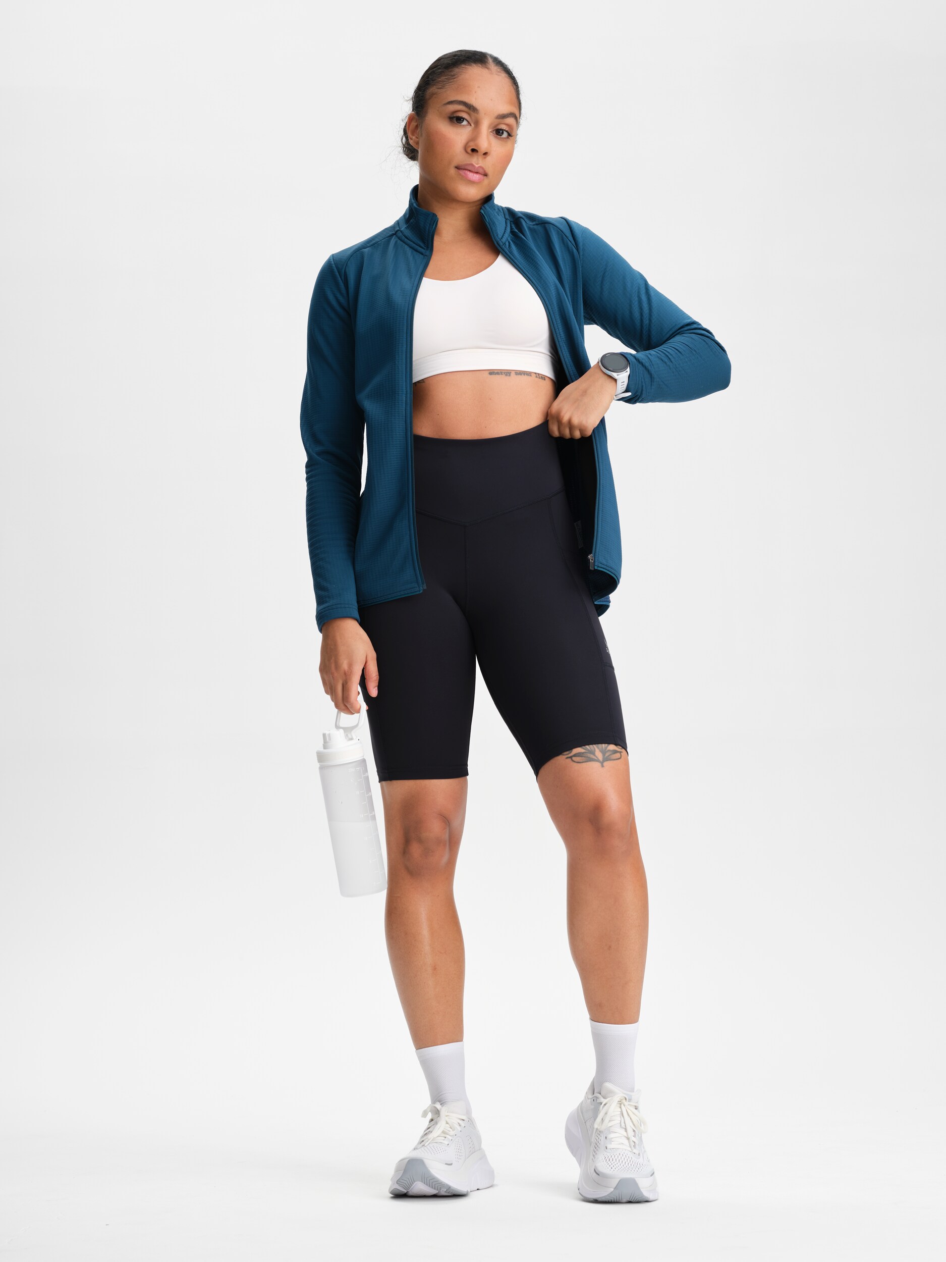 SOC, W Run Warm Up Zip