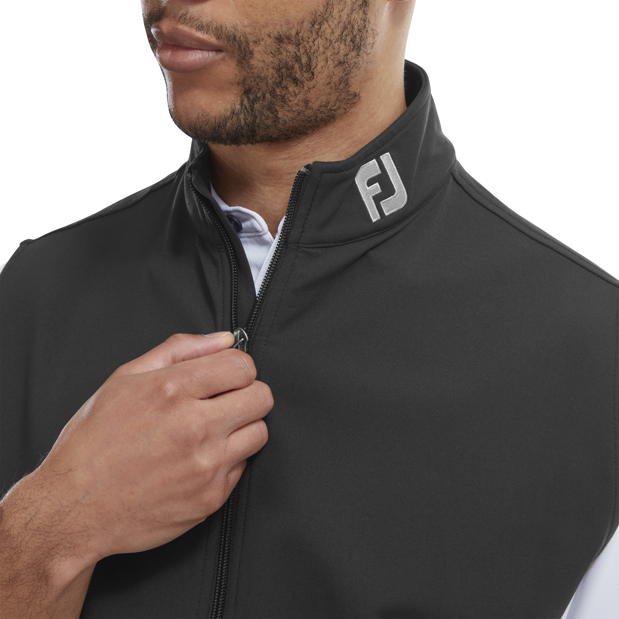 FOOTJOY, Full-Zip Knit Vest