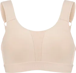 Kimberly Iconic Sport Bra Moulded Cups - Beige Standard Small1x1