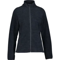W Zip Fleece Jacket - Navy Melange Standard Small1x1